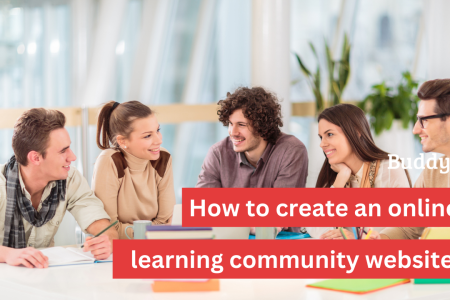 How to create a learning community website for free using WordPress?